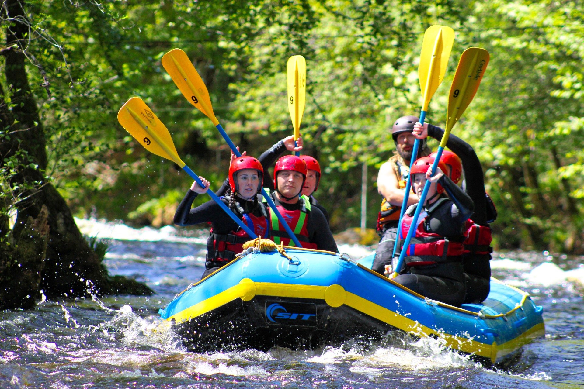 gift vouchers - white water rafting activities